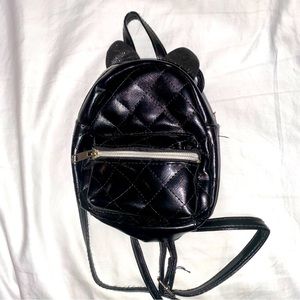 Mini Black Backpack🖤